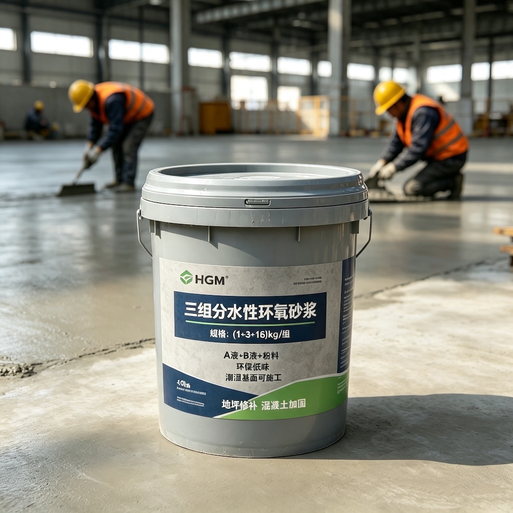双柏三组份水性环氧砂浆